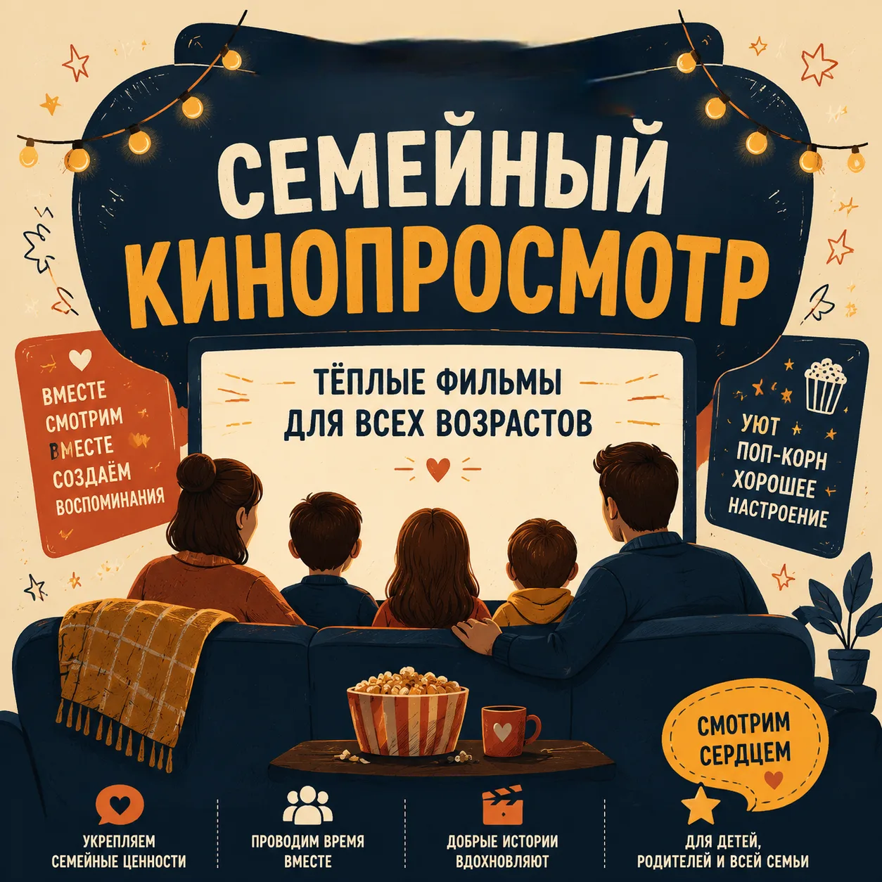 🎬 Семейный кинопросмотр: тёплые фильмы для всех возрастов 🍿

Друзья! Наконец наступили долгожданны
