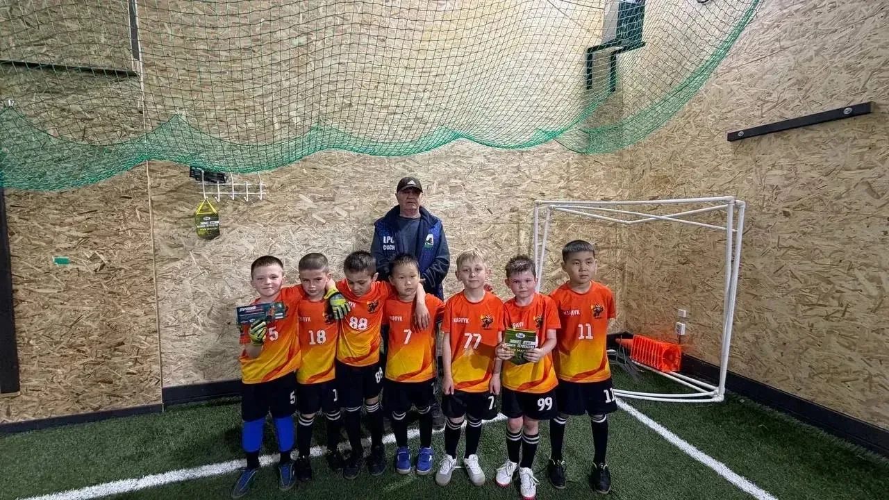 ⚽️ Товарищеская встреча юных футболистов.