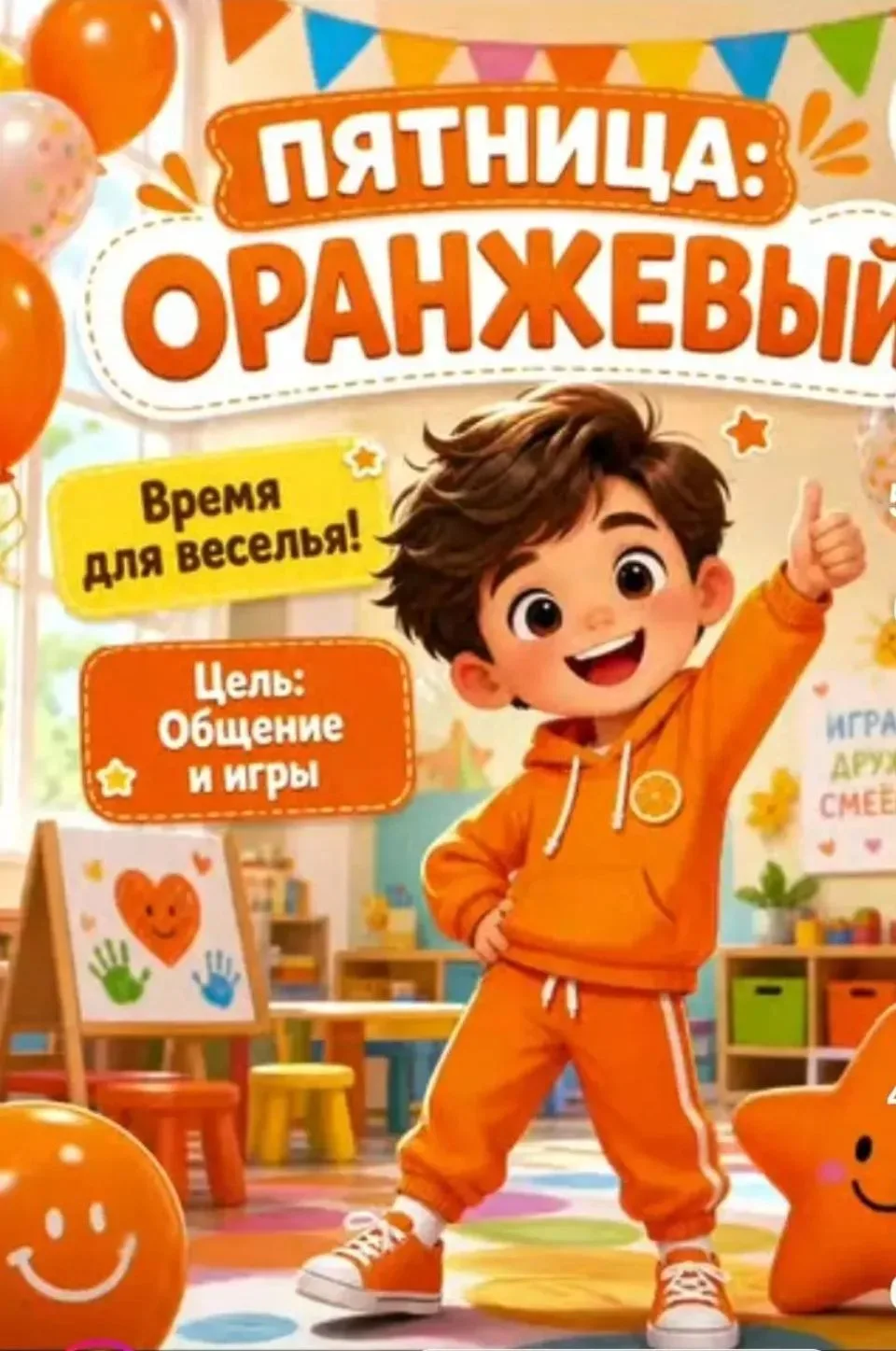 Пятница — день оранжевого настроения! 🍊
Сегодня особенная пятница! День, когда мы решили раскрасить