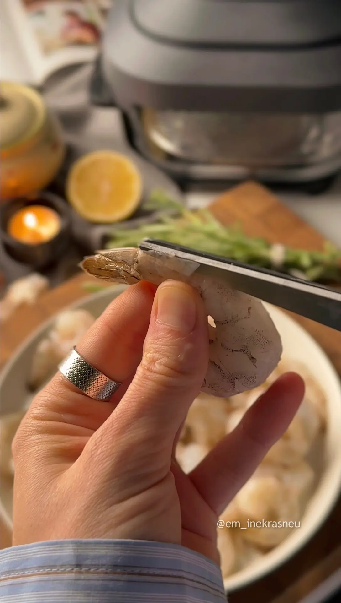 Запеченные креветки 🍤