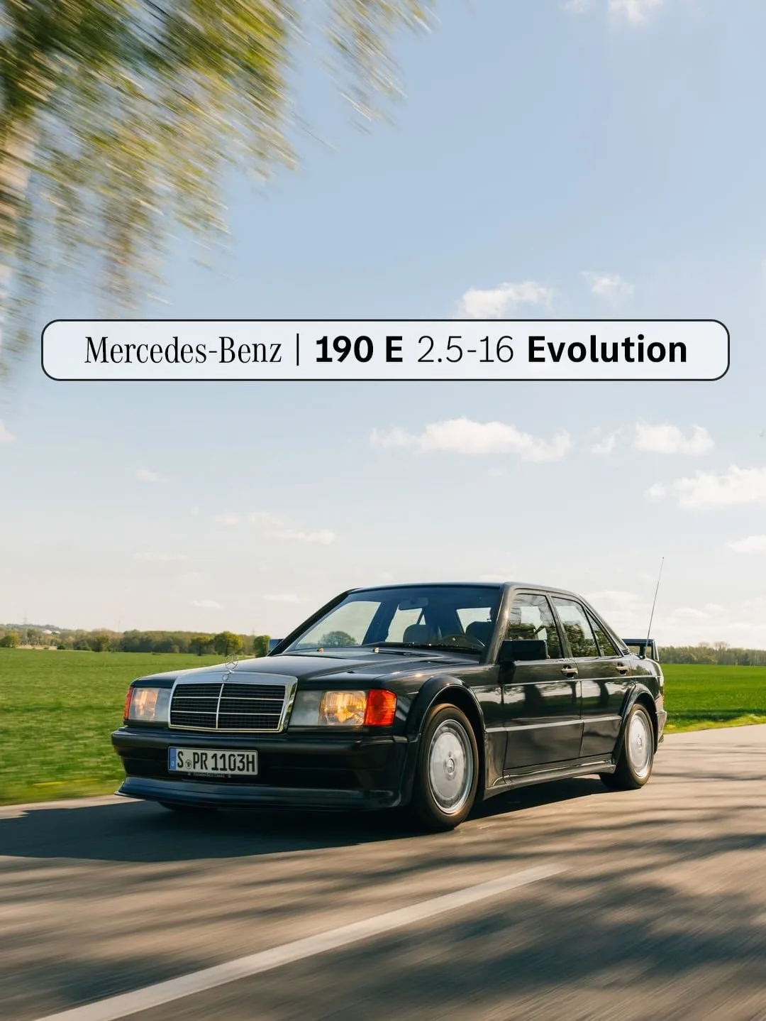 В 1989 году было выпущено для продажи всего 500 экземпляров Mercedes‑Benz 190 E 2.5‑16 ...