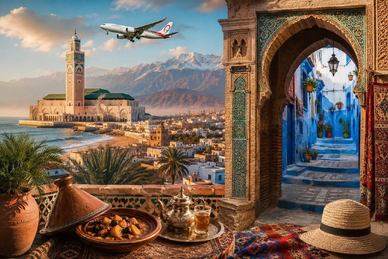 🇲🇦 Марокко за 27 600 ₽ туда-обратно! Давненько такого не было.