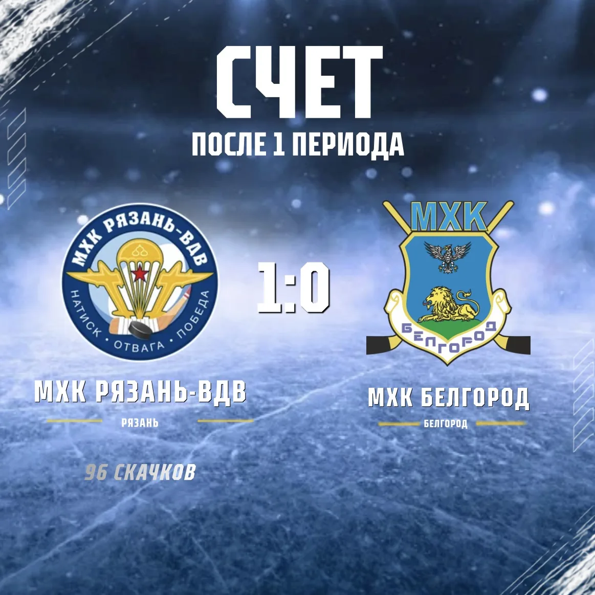 #РХЛ Минимальный перевес, но железная уверенность. Продолжаем в том же духе!