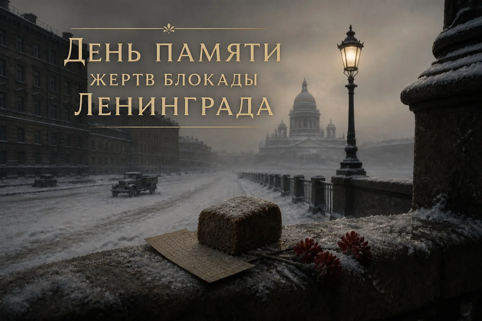 Скорбим и помним: 8 сентября — День памяти жертв блокады Ленинграда