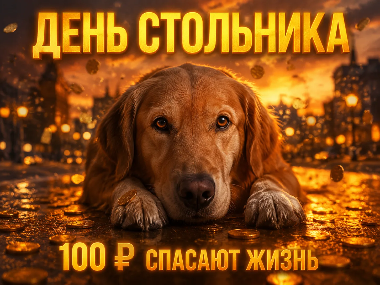 Сегодня — День Стольника 🐾💛


Друзья, у нас сегодня самый простой и самый важный день. Тот самый, 