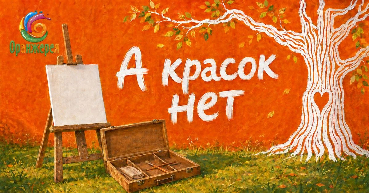 До начала мастер-класса — сорок минут. А красок нет.