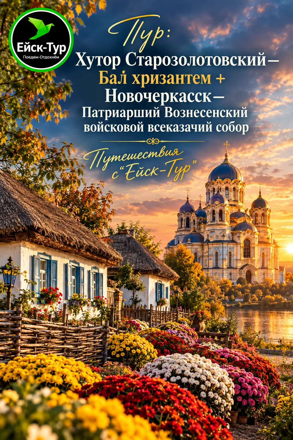 🌼✨ НОВОЧЕРКАССК + ХУТОР СТАРОЗОЛОТОВСКИЙ