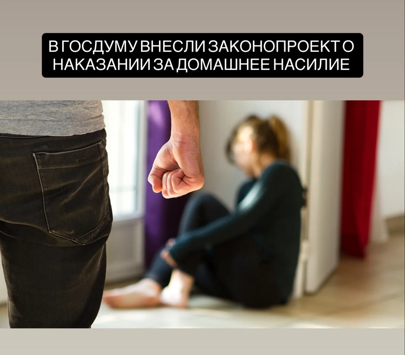 В Госдуму внесли законопроект о наказании за домашнее насилие.

Авторами инициативы выступили депута