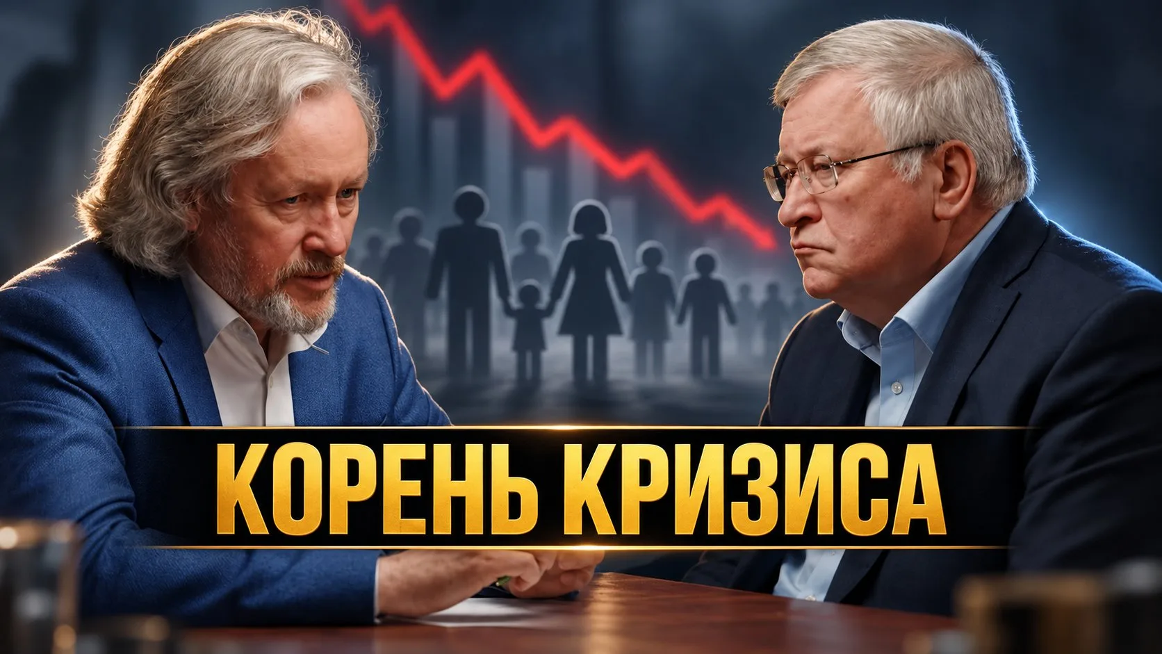 КОРЕНЬ КРИЗИСА: КАК НАМ ВНУШИЛИ, ЧТО ИСЧЕЗАТЬ — ЭТО НОРМА | Юрий Крупнов и Игорь Шишкин