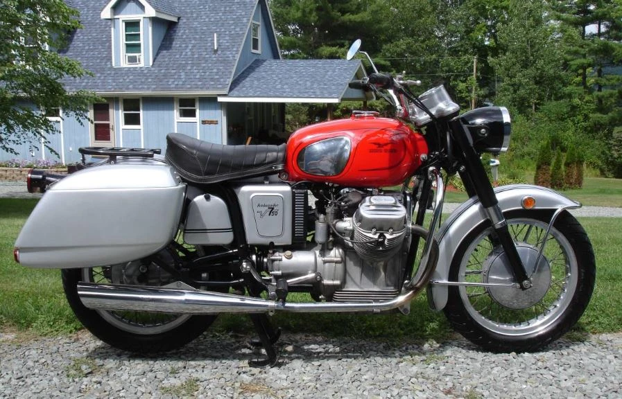 Moto Guzzi V750 Ambassador 1969 года выпуска