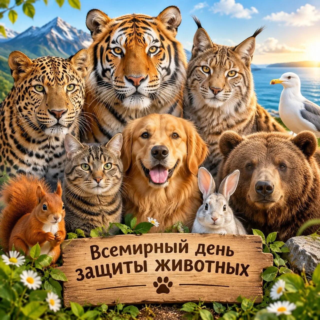 4⃣ октября — Всемирный день защиты животных
