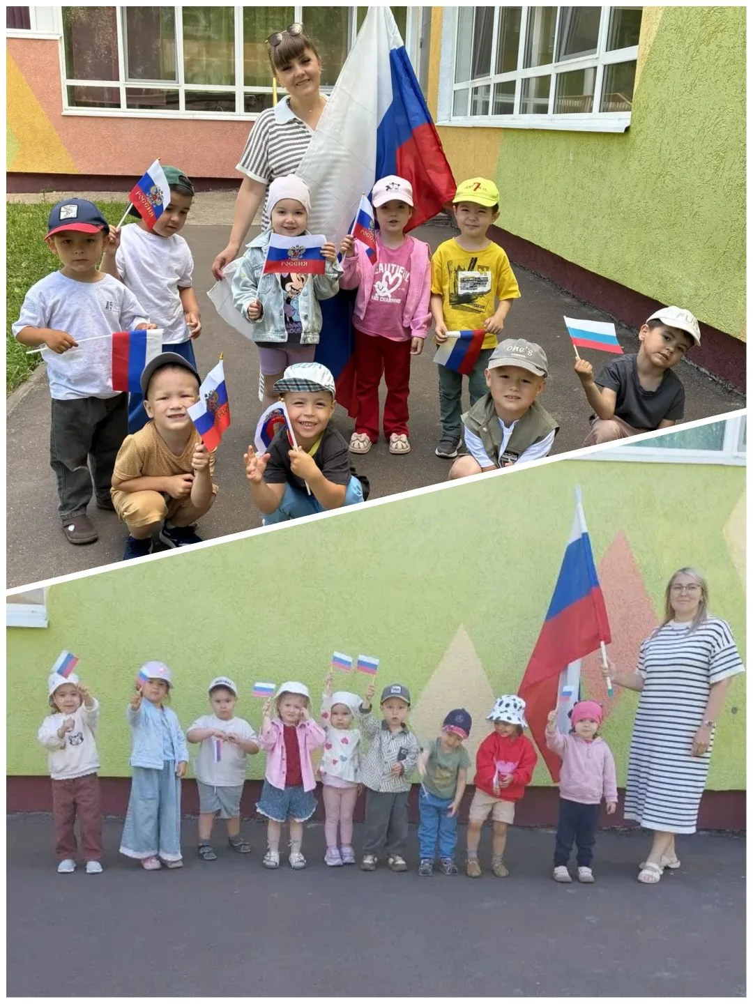 🔆В преддверии одного из самых главных государственных праздников — Дня России — детски...