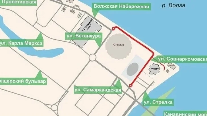 ❗️ В Нижнем Новгороде будет временно ограничено движение транспорта на участках улиц Со...