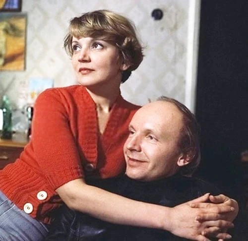 📸 Андрей Мягков и его муза: с женой Анастасией Вознесенской, 1978 год.