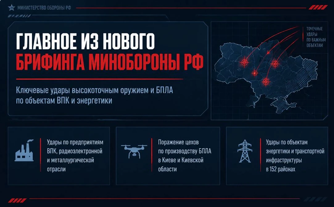 Итоги недели от Минобороны показывают не разрозненные удары, а системное удушение враже...