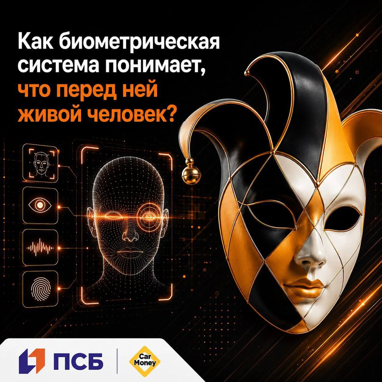 🎭 Фото, маска или запись голоса: как биометрическая система понимает, что перед ней жи...