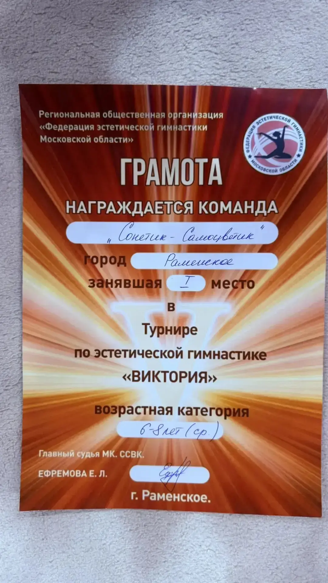 Наши гимнастки на пьедестале турнира «Виктория»!🥇🥉  30 апреля и 1 мая в Раменском состоялся турнир п