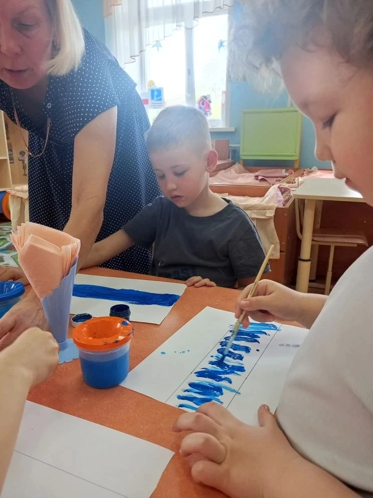 В группе №5 прошло итоговое занятие "Моя Родина" 🇷🇺
