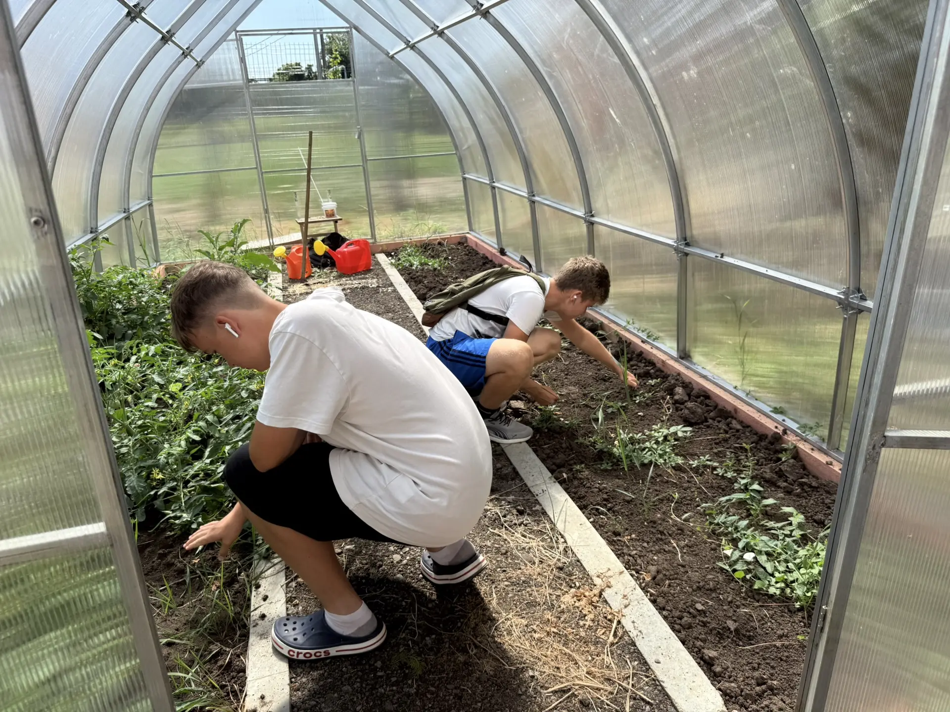🌞🌳🍅Лето — с пользой: в лицее работает лагерь труда и отдыха «Чемпион»

⛹️💃Летние каникулы в само
