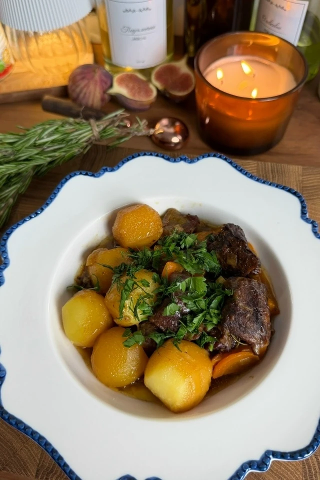 Говядина с картошкой 🥩