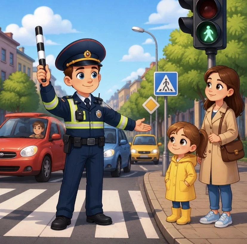 🚦 Профессия безопасности: инспектор ГИБДД

Инспектор ГИБДД — это человек, который следит, чтобы на 