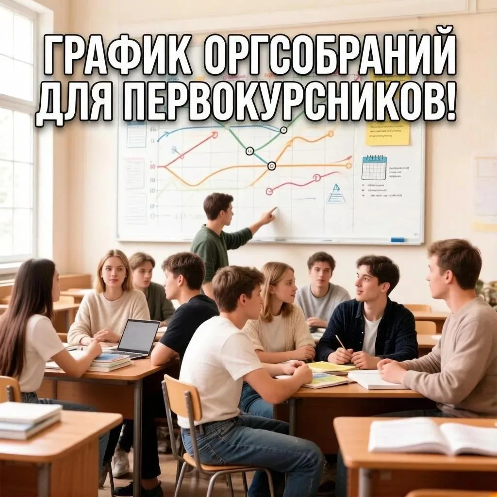✨Организационные собрания для первокурсников!