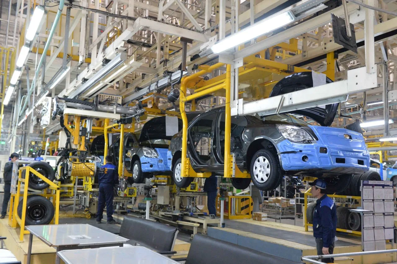 🇺🇿 Узбекистан нарастил объёмы производства легковых авто на 9%