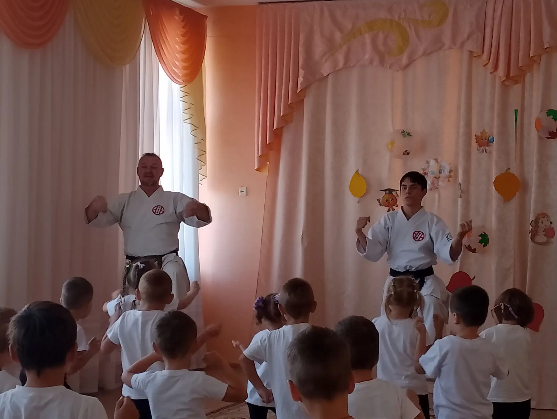 🥋 Сегодня в нашем садике прошла увлекательная тренировка по карате! 🥋