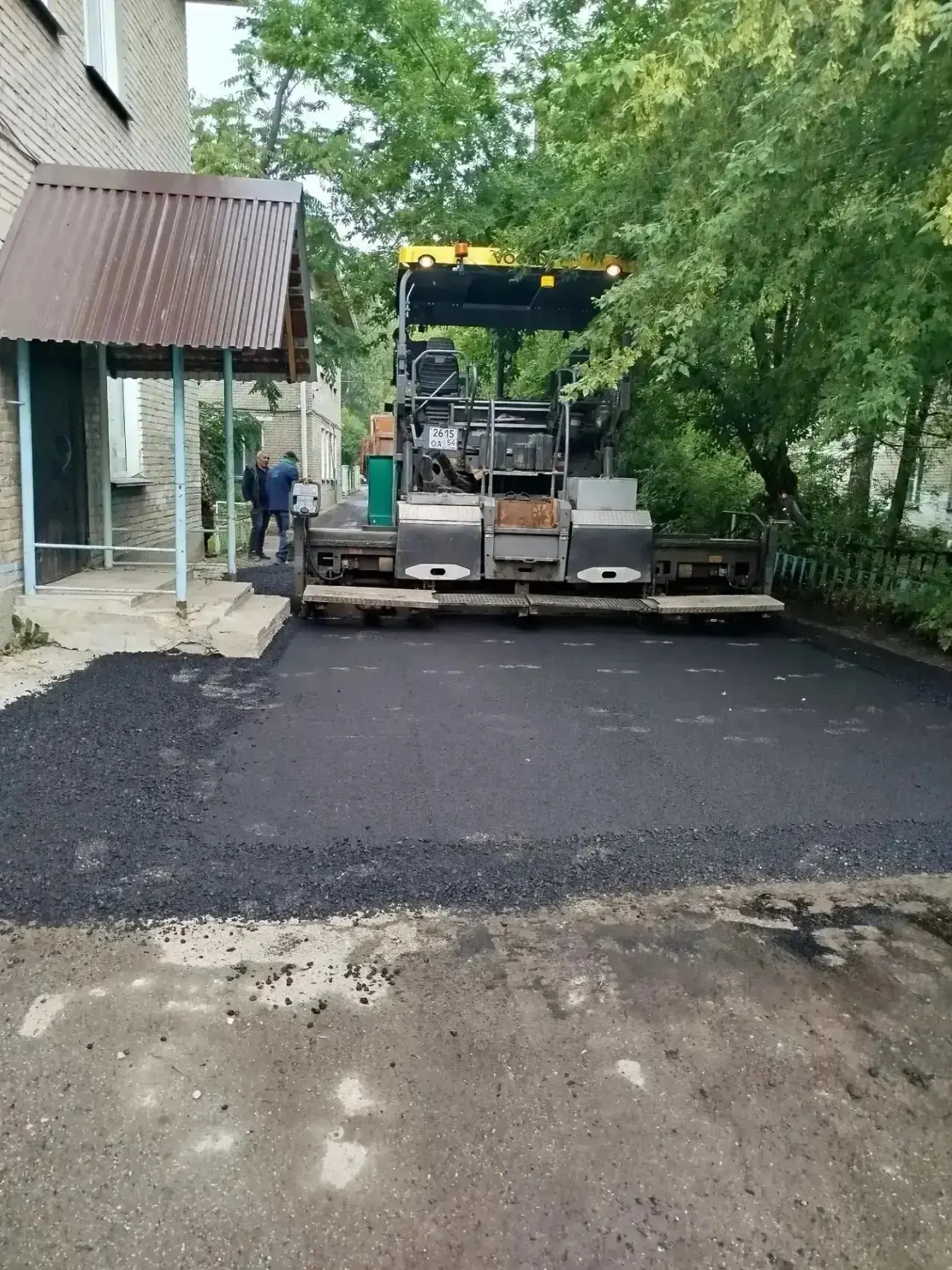 В городе Оби проходит 3-й этап дорожных работ.