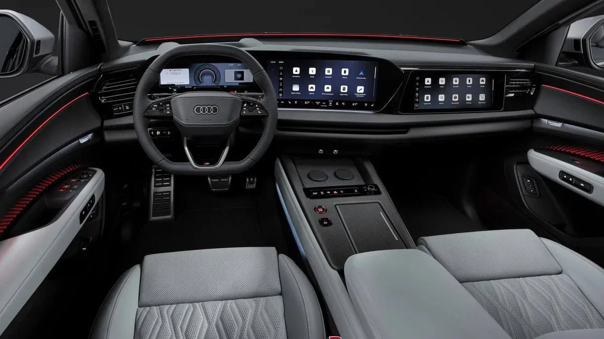 Audi раскрыла интерьер нового Q9   Полноценная премьера модели состоится летом, а пока компания пока