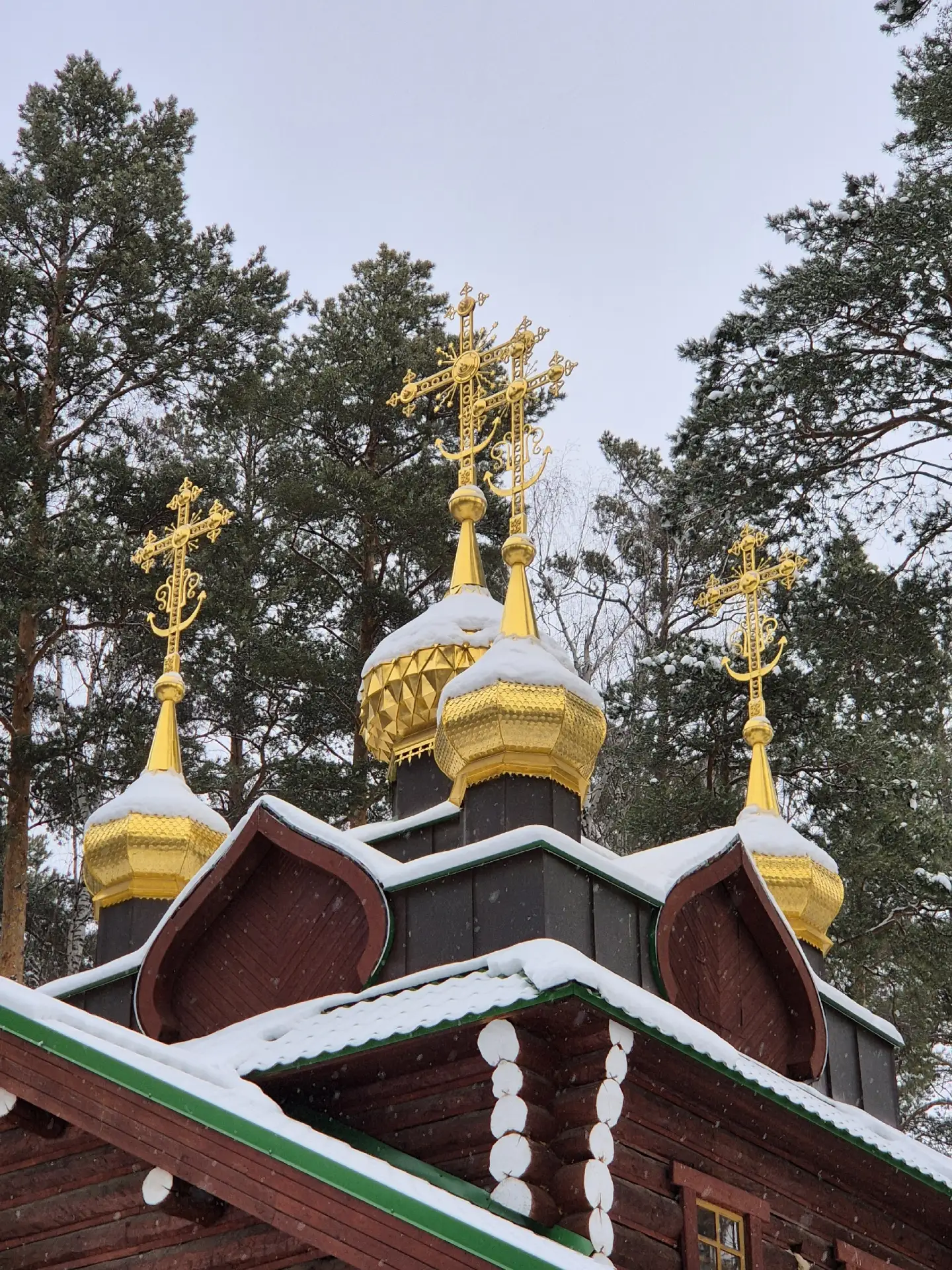 Первый снег.