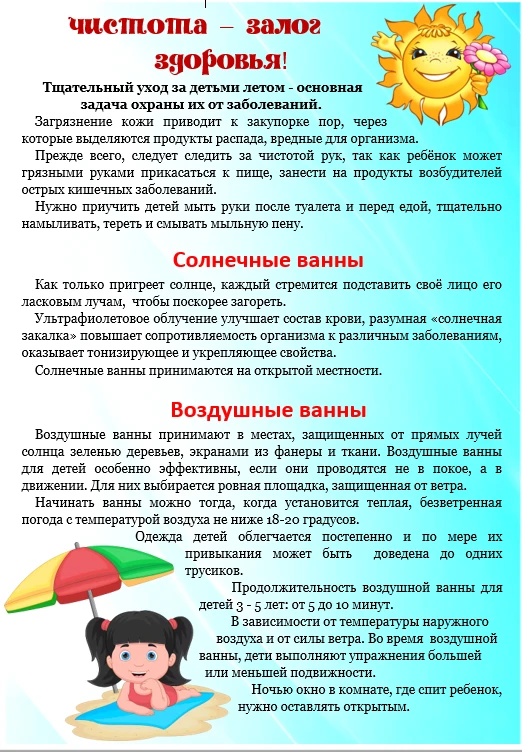 Солнце, воздух и вода –
