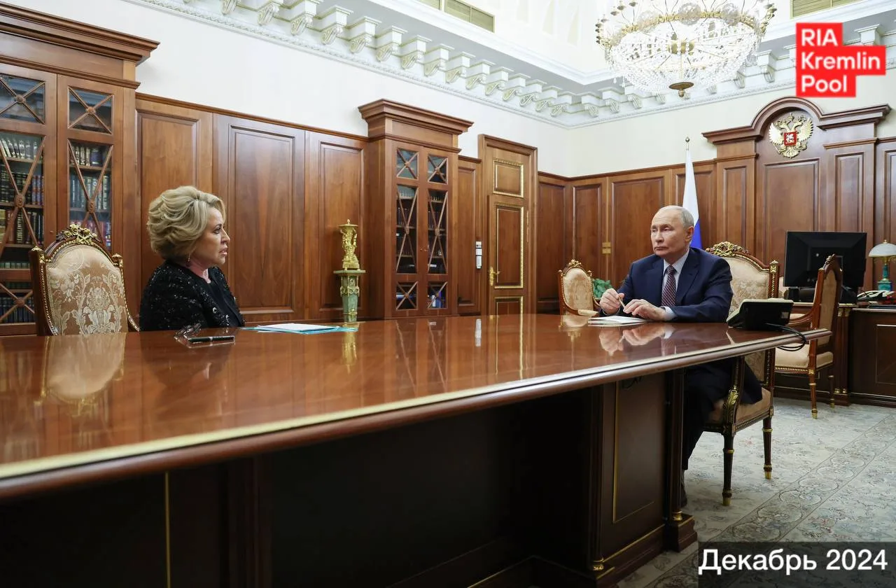 Путин сегодня встретится с Матвиенко