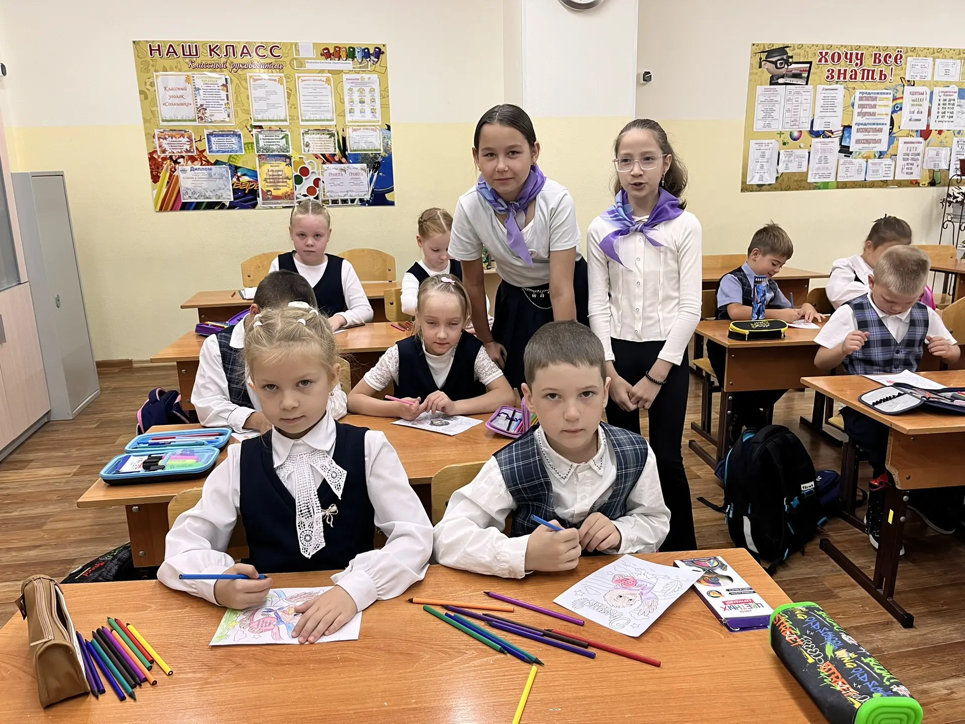 💜Наши Орлята в деле!💜