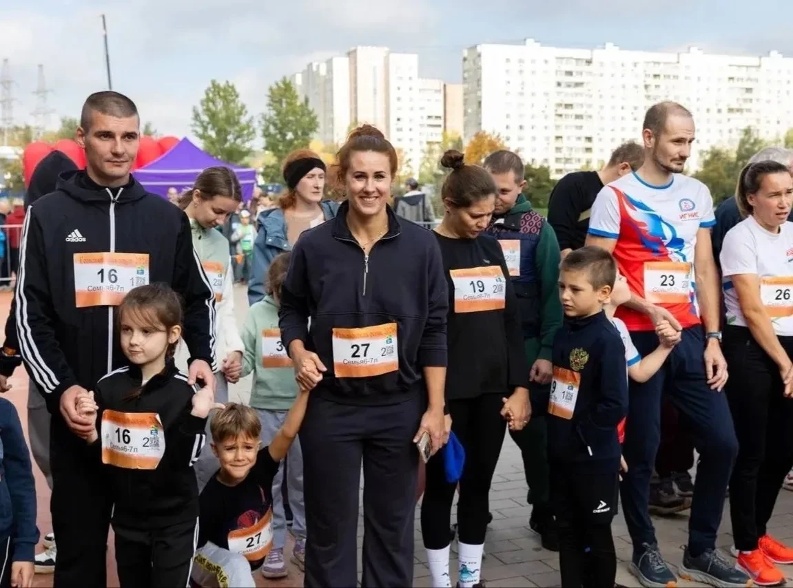 🏃‍♂️‍➡️ В Гольяново прошёл семейный забег