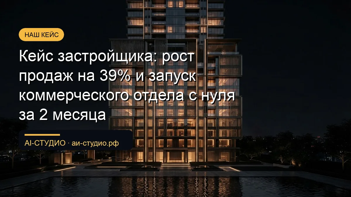 +39% к продажам: кейс застройщика ООО СЗ «БСК»