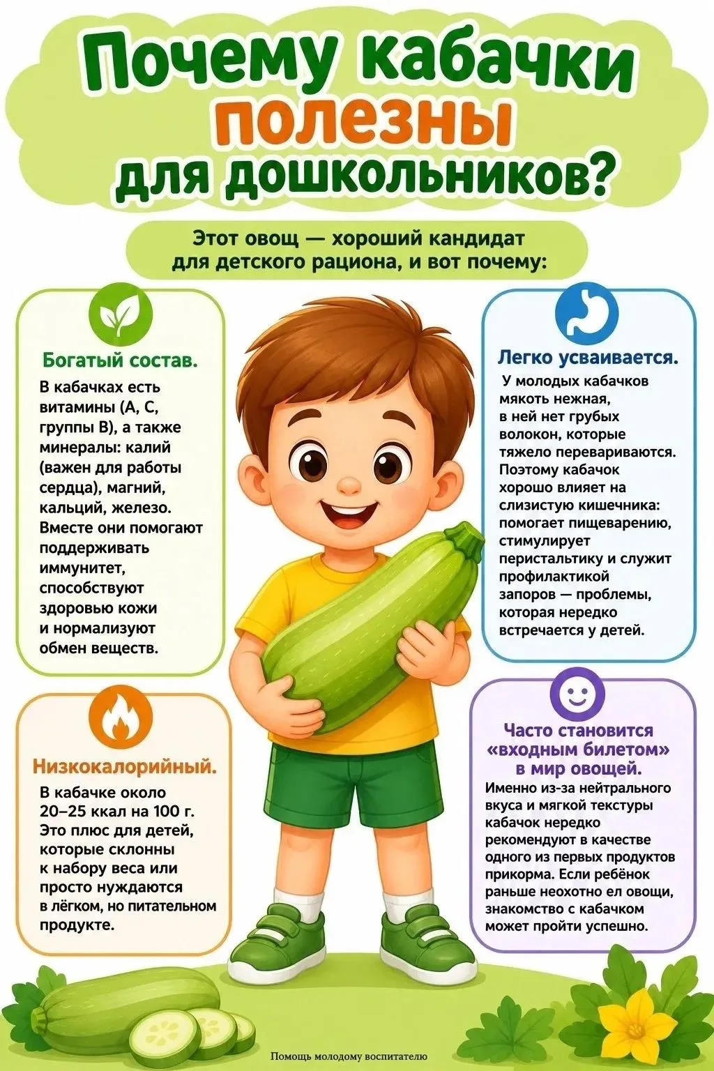 Дошкольный возраст — это время активного роста и развития. В этот период формируются пр...
