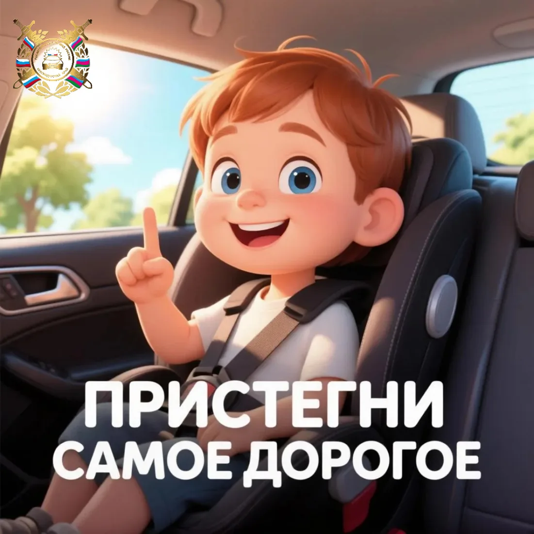 Пристегните самое дорогое!