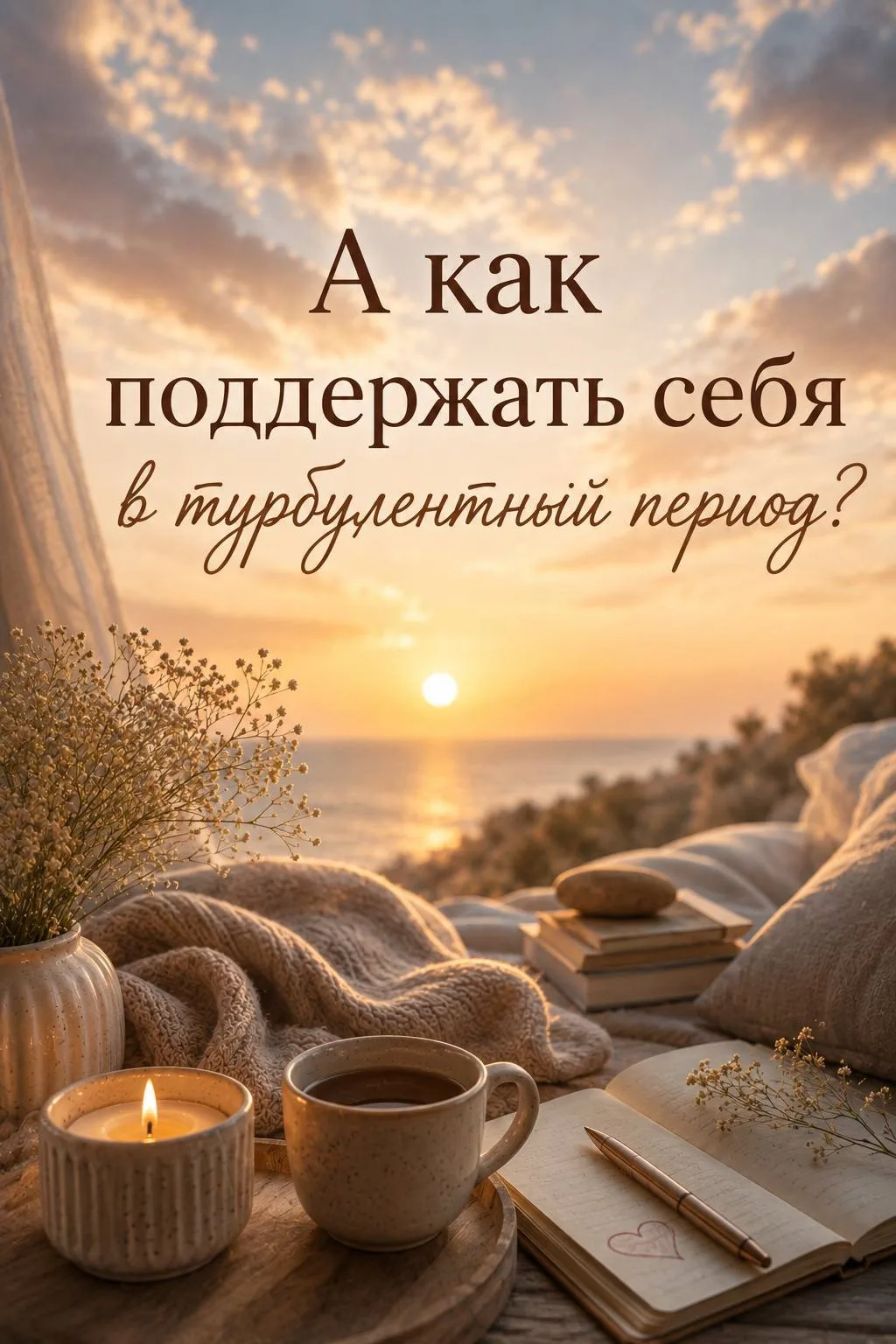 Как поддержать себя в турбулентный период? ❤️