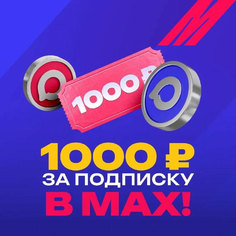 ⚡️ 1000 ₽ ЗА ПОДПИСКУ!