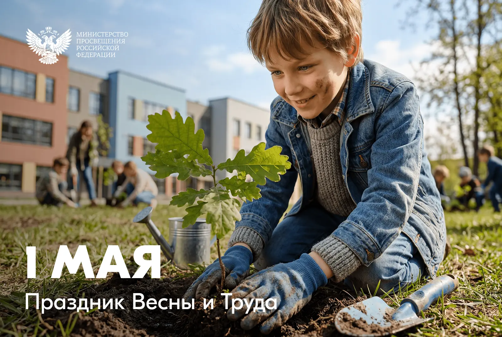 Поздравление Министра просвещения Российской Федерации Сергея Кравцова с 1 Мая – Праздн...