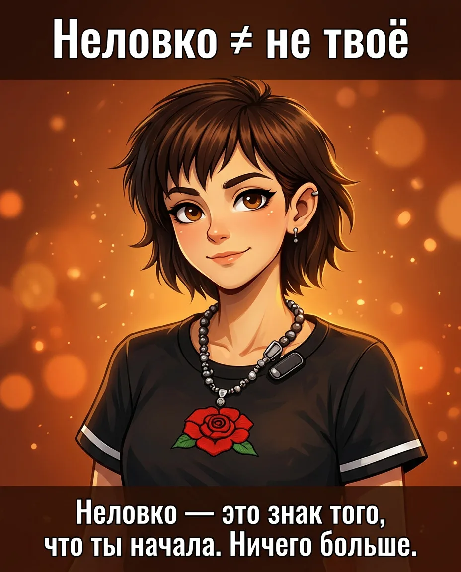 «Неловко — это знак того, что ты начала. Ничего больше.»

Первая сессия D&D ощущается кривой. Молчиш