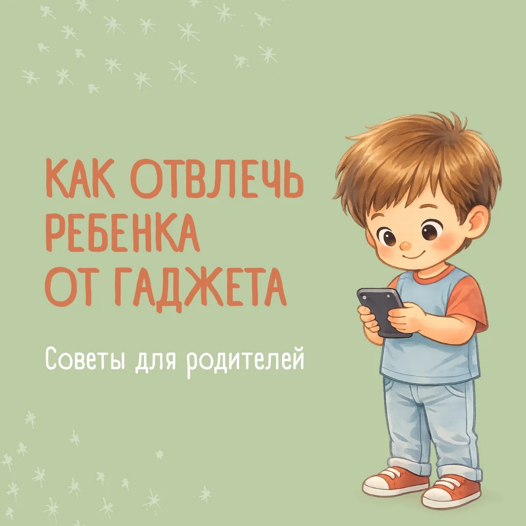 📱 Ребенок легко увлекается гаджетами – яркий экран и быстрая смена картинок быстро зах...