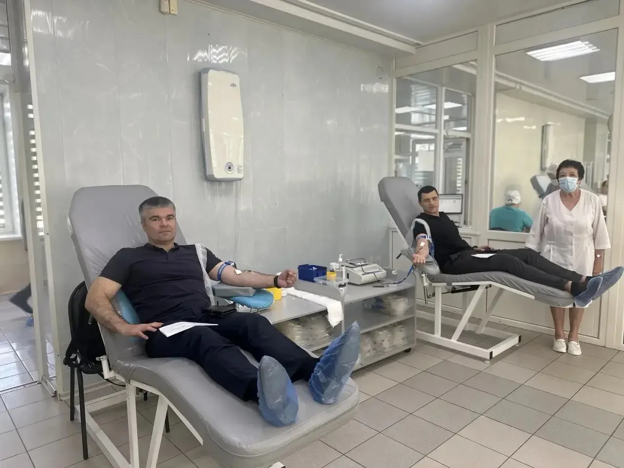 🩸Коллектив «Ойлгазтэт» вновь присоединился к донорскому движению, собравшись вместе, чтобы сдать кро