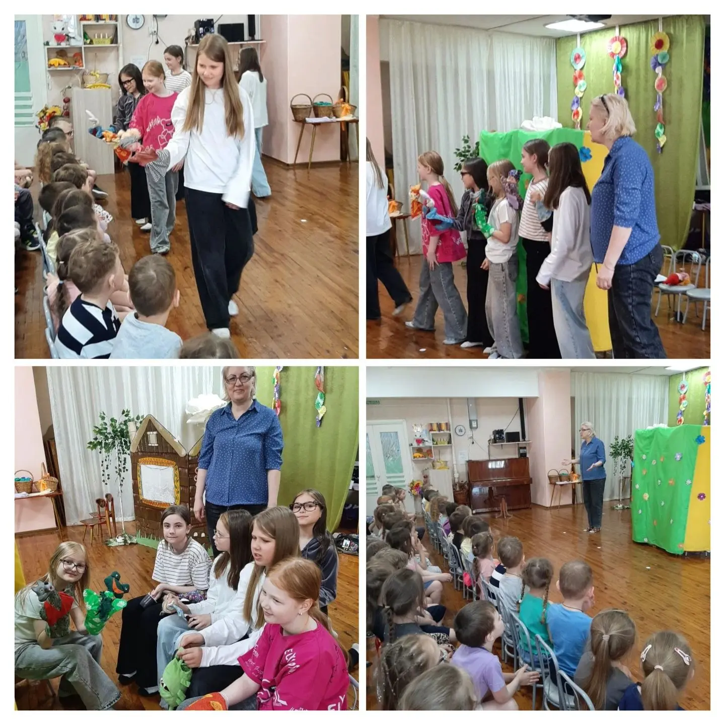 В рамках социального партнерства детского сада и родителей 28 апреля состоялся показ ку...
