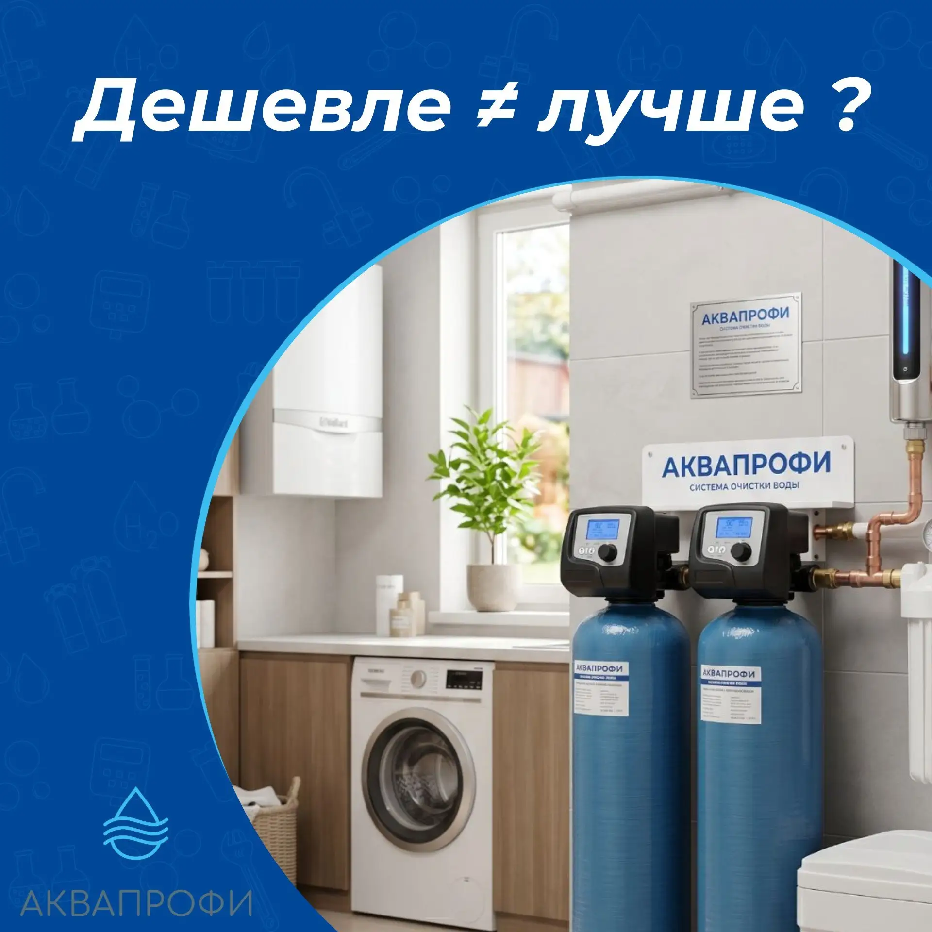 💦 Довольно часто к нам обращаются с очень плохими анализами воды.