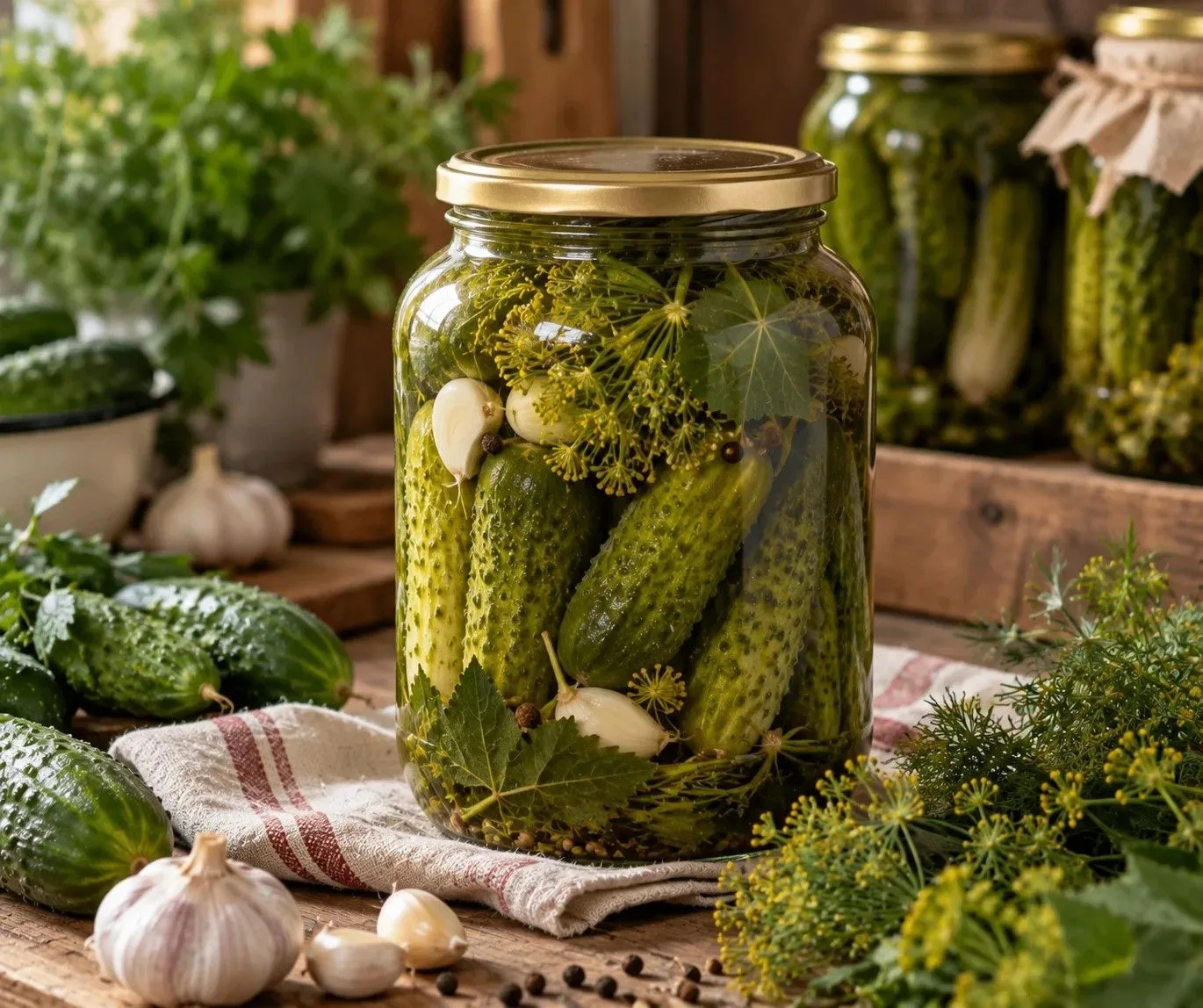 Раскрываем секрет — почему у одних соленья вкусные, а у других просто банка огурцов