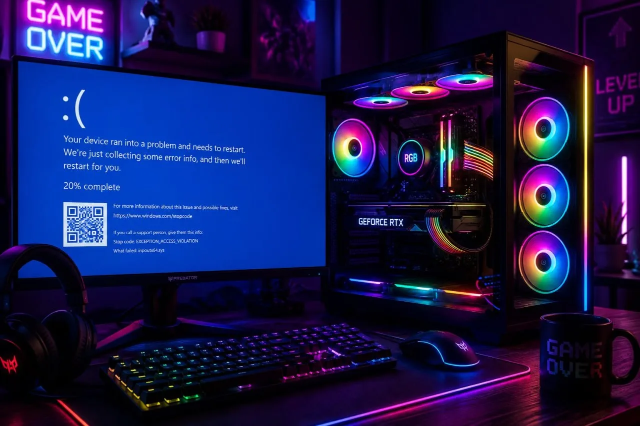 Новая обнова Windows 11 ломает… RGB-подсветку, крашит игры и выбивает синий экран.