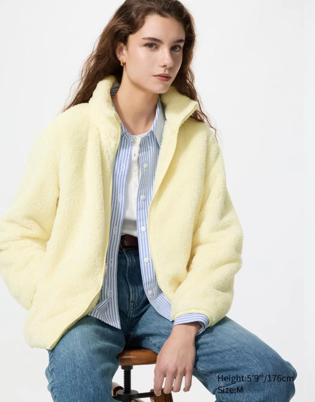 Женская шерпа от UNIQLO
