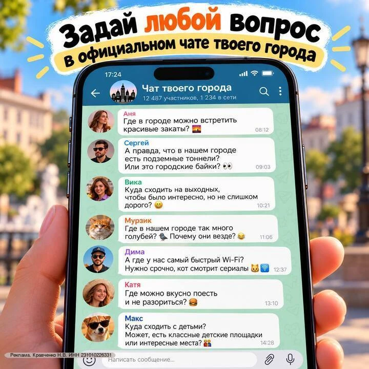 🤗 Почему отключили воду? Куда сходить на выходных? Кто слышал взрыв?